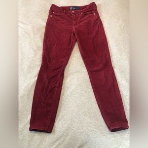 GAP high rise corduroy universal legging